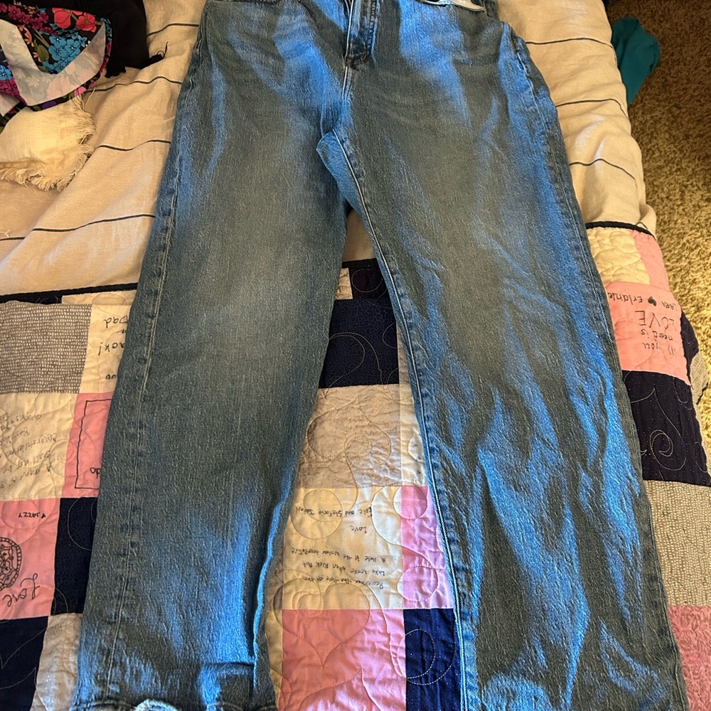 Madewell Curvy 90s Straight jeans